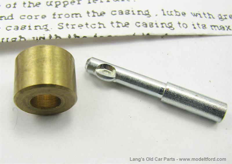 Model T Speedometer inner cable kit with Jones ends, 7 foot, CKITJ7