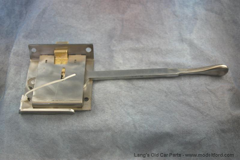 Model T Door handle and latch set with striker plate. Touring, 5678TX